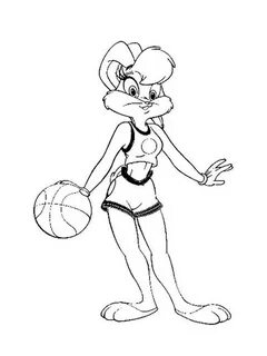 Free printable Lola Bunny coloring pages for Kids