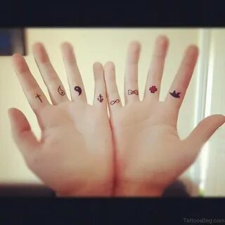 50 Cool Symbols Tattoos For Fingers - Tattoo Designs - Tatto
