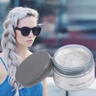 7 Colors 120g Disposable Hair Color Wax Promades Wax Fashion