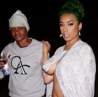 Check out what Keyshia Cole wore to the beach with her Mum -