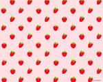 Kawaii Strawberry Wallpaper posted by Ethan Simpson