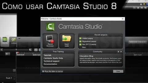 Como usar Camtasia Studio 8 2015 - YouTube