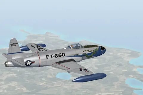 All-Aircraft-Simulations * View topic - Lockheed P-80 For VS