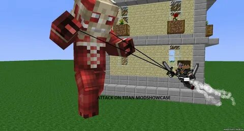 Minecraft attack on titan mod