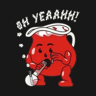 Check out this awesome 'Kool+Aid+Man+Bong+Hit' design on @Te