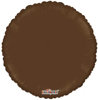 Solid Round Brown