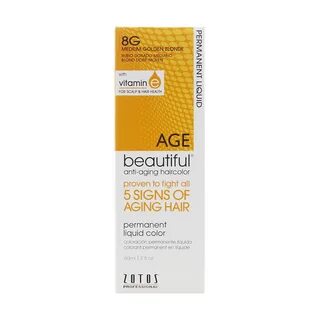 Anti-Aging 8G Medium Golden Blonde Permanent Liquid Hair Col