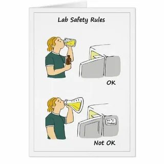 Lab Safety Rules Zazzle.com