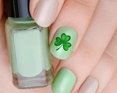 Pin on St. Patrick's Day Nail Art Decals