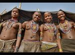 African tribe nudist pee