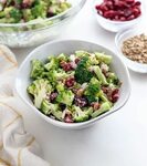 Broccoli Salad Recipe (No Mayo!) Best broccoli salad recipe,