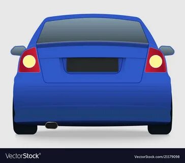 Car template on white background Royalty Free Vector Image