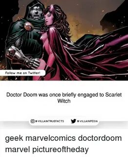 Follow Me on Twitter! Doctor Doom Was Once Briefly Engaged t