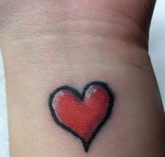 Pin by Holly Lamont on tatties Heart tattoo designs, Simple 