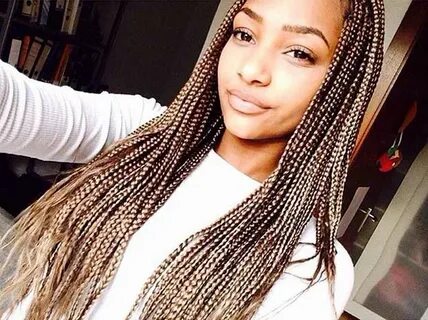 Brown And Blonde Braids