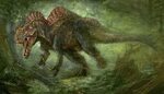 Acrocanthosaurus by Josh Ballze - Stan Winston School of Cha