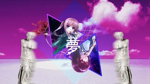 Vaporwave Background Anime posted by Ryan Walker
