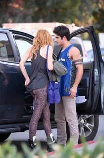 Bella Thorne Kisses Boyfriend Tyler Posey in Encino -04 GotC