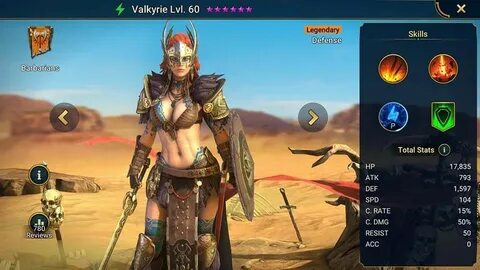 Valkyrie Guide: Skills, Best Gears & Masteries Champions