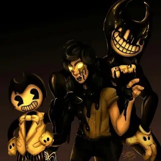 Bendy//Audrey//Ink Bendy Мультипликационные рисунки, Рисунки