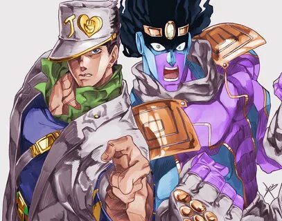 Fanart Jotaro Mean Muggin' with Star Platinum - Imgur