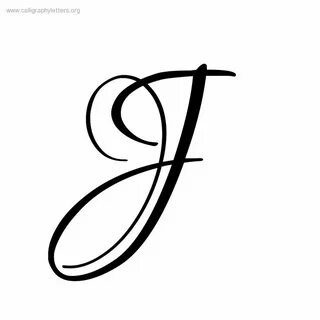 Letter J Cursive Fonts - Decorative Fonts SVG