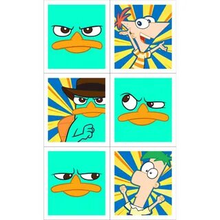 Disney Phineas and Ferb Agent P Sticker Sheets Shop Online D