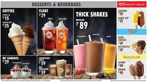 Burger King Menu 2021 India / Burger King deletes sexist twe