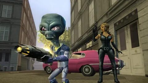 Destroy All Humans! Path of the Furon - Karta hry GAMES.CZ