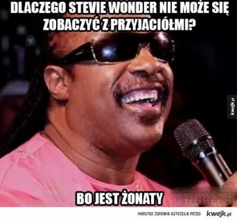 Stevie Wonder - Ministerstwo śmiesznych obrazków - KWEJK.pl