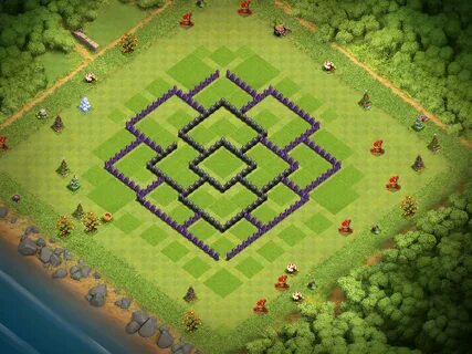 Best Town Hall 8 Base Design for March 2018 Clash for Dummie