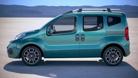 Fiat Qubo 2017 - 3D Model by SQUIR