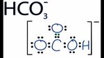 HCO3- Lewis Structure: How to Draw the Lewis Structure for H