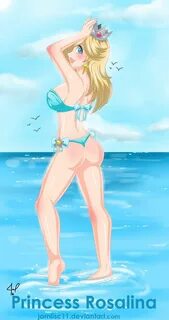 Princess Rosalina Bikini Disney characters, Anime, Fan art