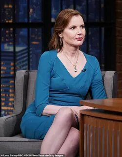 Geena Davis recalls how director made her sit in his lap at 