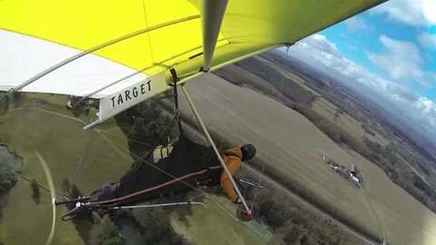 Powered hang gliding over my house, Flphg - YouTube
