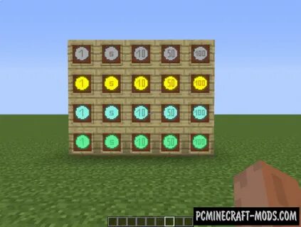 Money - Economy Mod For Minecraft 1.7.10 PC Java Mods