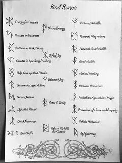 Witchcraft For The Weather Witch Norse tattoo, Rune symbols,