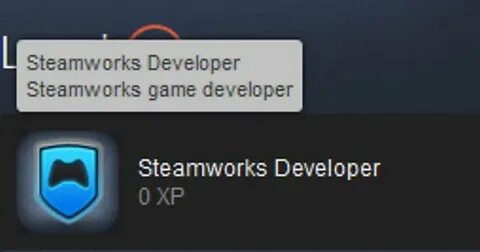 Steamworks Developer badge now gives 0XP - Imgur