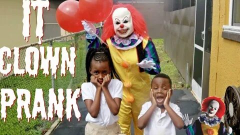 SCARY "IT" CLOWN PRANK! (GONE WRONG) - YouTube