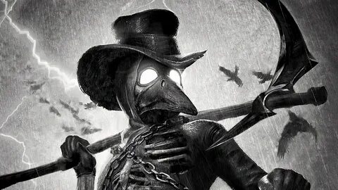 Wallpaper Plague Doctor Artwork - bmp-a