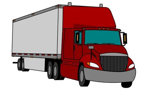 Red clipart semi truck, Picture #1976966 red clipart semi tr