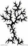 Thorn Tree (Ribs) - Tattoo Artists.org Тату, Эскиз