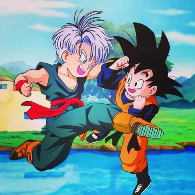 𝓢 𝓸 𝓷 𝓖 𝓸 𝓽 𝓮 𝓷 💖 в Instagram: "Goten and Trunks 💕 #goten #t...