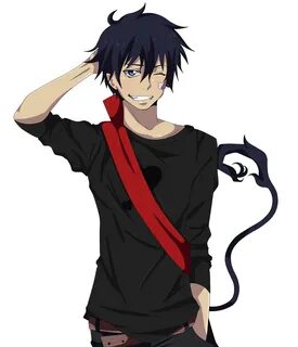 Rin Okumura Smiling - Ao no Exorcist Blue exorcist anime, Ri