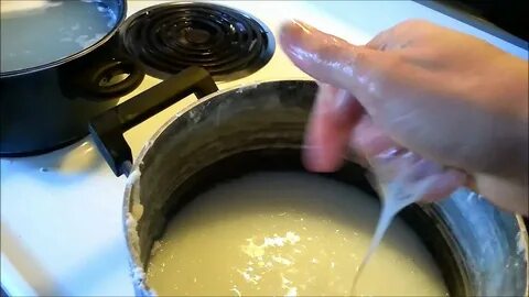 How to make fake slime or shaving cream non organic. - YouTu