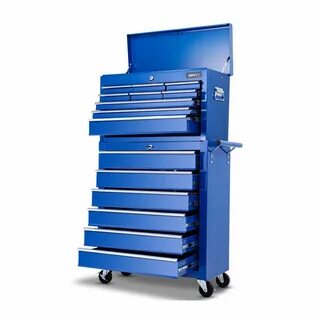 Giantz 15 Drawers Tool Box Chest Trolley Cabinet Garage Stor