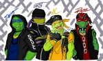TMNT Punks Unleashed Teenage Mutant Ninja Turtles Amino