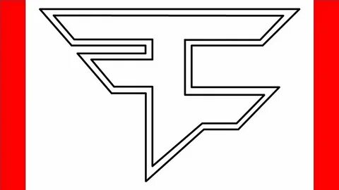 How To Draw Faze Clan Logo - Step By Step Drawing - YouTube