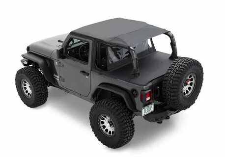 Bestop 52607-35 Header Safari Bikini Top for 18-21 Jeep Wran